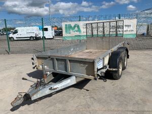 Ifor Williams GD106G 10x5 Twin Axle Plant Trailer c/w Ramp