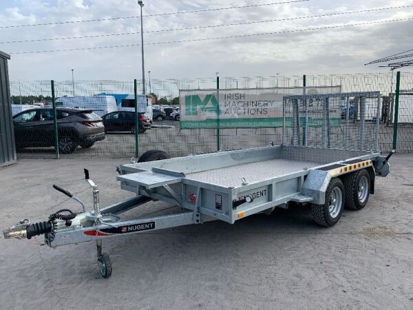 2022 Nugent 12x6 Twin Axle 3.5T Plant Trailer