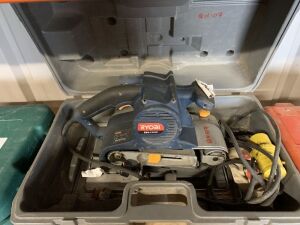 UNRESERVED Ryobi 110v Sander In Case