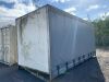 UNRESERVED 18ft x 8ft Curtainsider Body