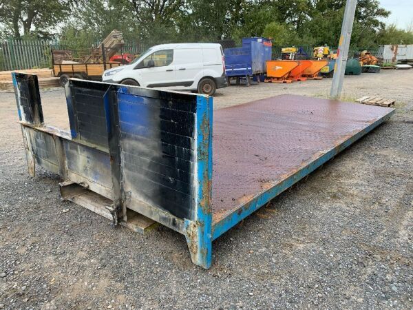 UNRESERVED 21ft x 8ft Flat Body