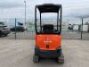 2015 Kubota KX016-4 Zero Tail Excavator c/w Bucket - 8