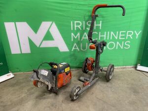 UNRESERVED Husqvarna K760 Consaw & Husqvarna Consaw Trolley