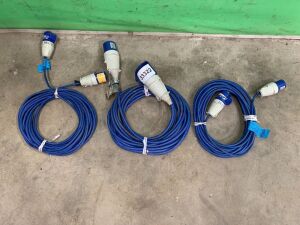 UNRESERVED 3 x Defender Extension Cables