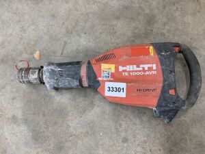 UNRESERVED Hilti TE1000-AVR 110V Demolition Drill