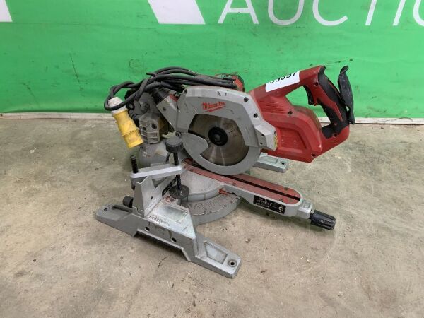 UNRESERVED Milwaukee MS216SB 110V Mitre Saw ONLINE TIMED AUCTION DAY TWO Ireland s Monthly Tool Pedestrian Equipment Ends From 9.30am Thursday 14th September Irish Machinery Auctions