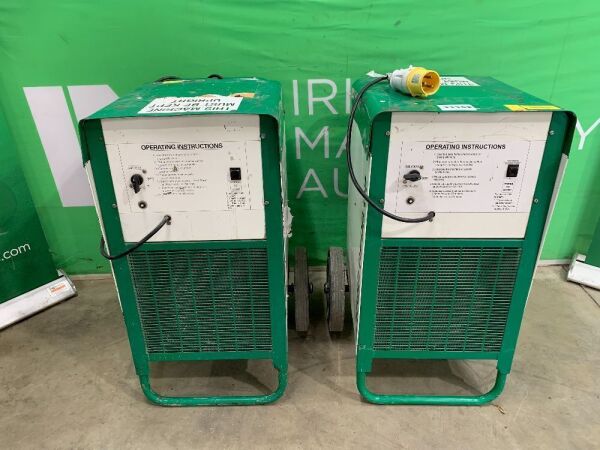 UNRESERVED 2 x EBAC Dehumidifiers