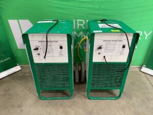 UNRESERVED 2 x EBAC Portable Dehumidifiers