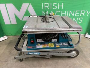 UNRESERVED 2016 Makita 2704N 110V Portable Table Saw