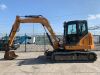 2015 Case CX80 Zero Tail Excavator c/w Bucket - 3