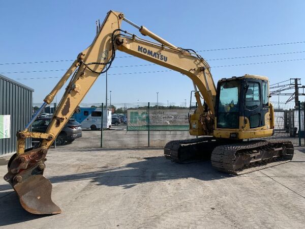 2007 Komatsu PC138-8 Excavator c/w Bucket