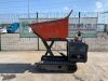 2017 Slanetrac HT1000S Tracked Pedestrian High Tip Dumper - 2