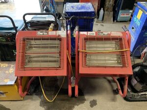 UNRESERVED 2x Clarke 110v Heater