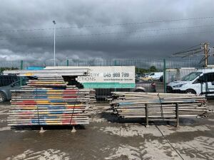 UNRESERVED 2 x Pallets Of Scaffolding - Stillages Not Included