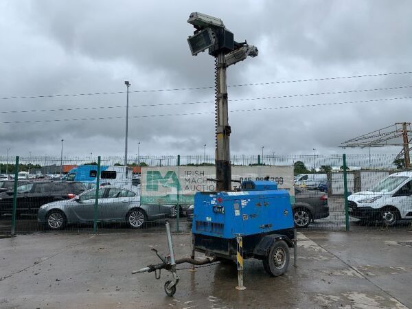 UNRESERVED Tower Light Super Light VT-1 Fast Tow Diesel Lighting Tower