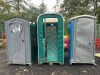 3 x Portable Toilets (Damaged)