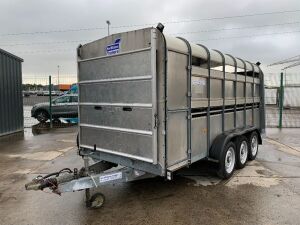 Ifor Williams TA510G3 Tri Axle Cattle Trailer