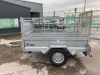 2021 MTEC 7x4 Mesh Sided Single Axle Trailer - 2