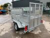 2021 MTEC 7x4 Mesh Sided Single Axle Trailer - 3