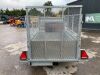 2021 MTEC 7x4 Mesh Sided Single Axle Trailer - 4