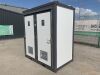 UNRESERVED/UNUSED Bastone Portable Double Toilet Unit - 2