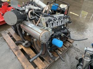 Nissan K25 Gas Forklift Engine