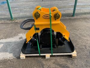 UNUSED KBKC-04 Hydraulic Plate Compactor To Suit Excavator 4T-10T (45mm)