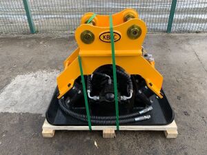 UNUSED KBKC-04 Hydraulic Plate Compactor To Suit Excavator 4T-10T (45mm)