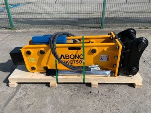 UNUSED Kabonc KBKC750 Hydraulic Breaker To Suit 7T-10T (50mm)