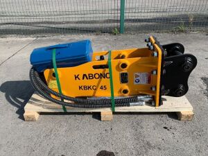 UNUSED Kabonc KBKC45 Hydraulic Breaker To Suit 1T-2.5T (35mm)