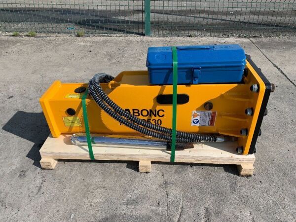 UNUSED Kabonc KBKC530 Hydraulic Breaker To Suit 2T-4.5T