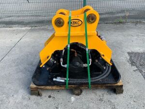 UNUSED KBKC-04 Hydraulic Excavator Plate Compactor To Suit 4T-10T (45mm)