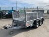 UNRESERVED 2019 Nugent 10x5 Twin Axle Mesh Sided Trailer