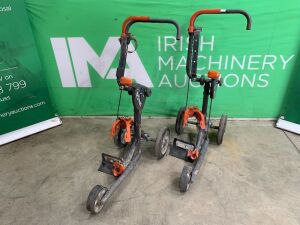 UNRESERVED 2 x Husqvarna Consaw Trolleys