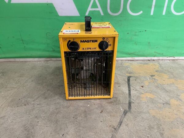 UNRESERVED Master 110V Fan Heater