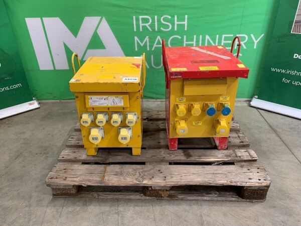 UNRESERVED 2 x 10KVA Heavy Duty Site Transformers