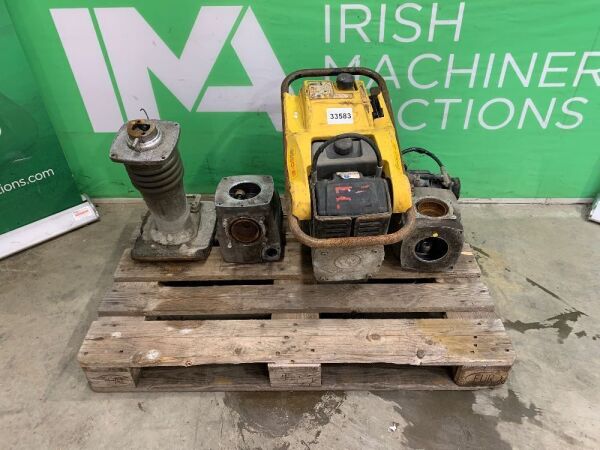 UNRESERVED 2017 Wacker Neuson BS50-2 Petrol Jumping Jack (Parts)