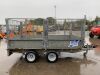 UNRESERVED Ifor Williams LM105G 10x5 Twin Axle Mesh Sided Dropside Trailer - 6