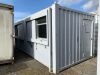 UNRESERVED 20FT x 10FT Anti Vandal Site Office/Canteen