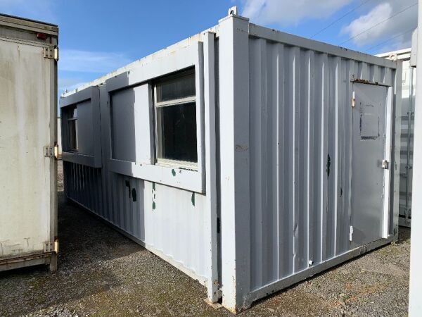 UNRESERVED 20FT x 10FT Anti Vandal Site Office/Canteen