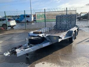 2018 Ifor Williams GH1054BT Twin Axle Plant Trailer