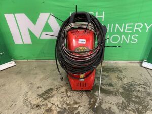 UNRESERVED GEO 150 220V Power Washer c/w Hose & Lance