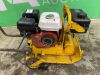 UNRESERVED Honda Petrol Wacker Plate c/w Tansport Wheels & Water Tank - 2