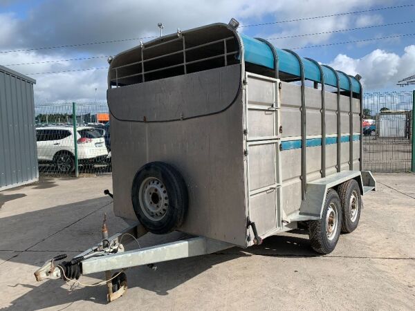 Tuffmac 12x6 Twin Axle Livestock Trailer