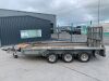 UNRESERVED Ifor Williams GX126 Tri Axle Plant Trailer - 2