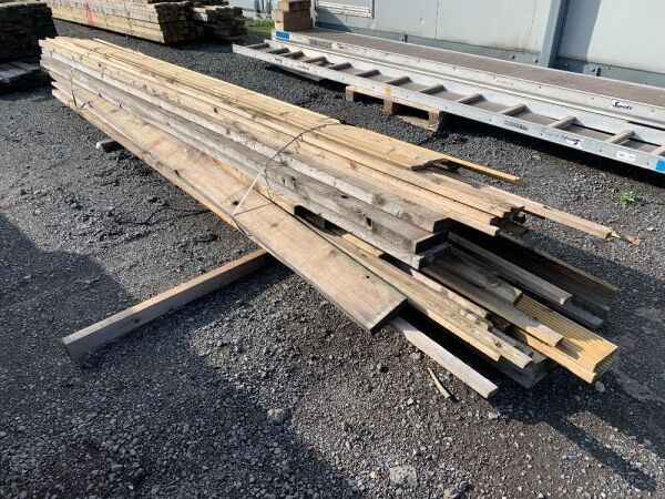 UNRESERVED Mixed Construction Timber, Planks & Skirting