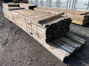 UNRESERVED Construction Timber - Approx 137 = 10x4 - 16FT