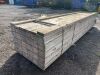 UNRESERVED Construction Timber - Approx 92 = 7x4 - 16FT - 2