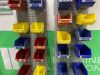 28 x Plastic Storage Linbins & 2 x Wall Racks - 3