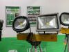 3 x Double Tripod Lights - 3